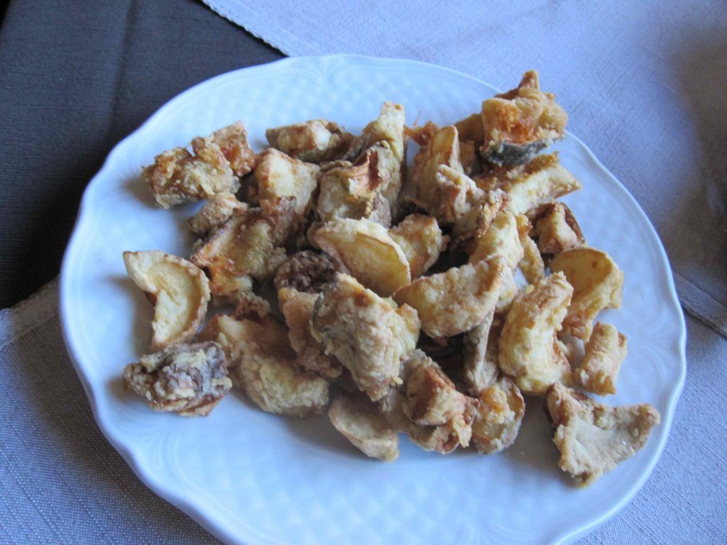 Fried mushrooms