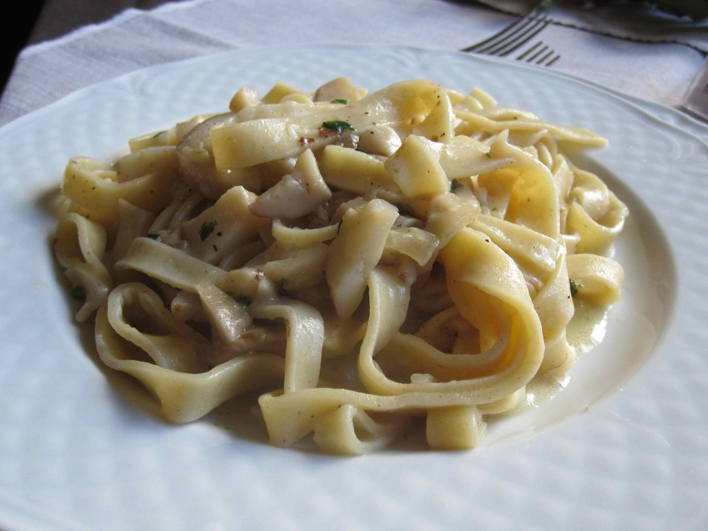 pasta with mushrooms