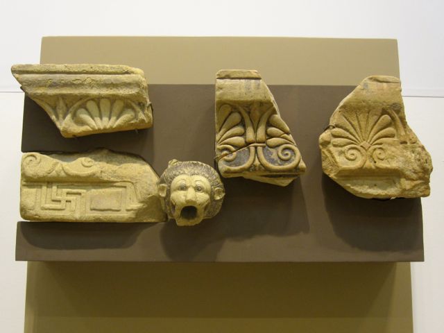 Architectural Elements in Monasterace Museum