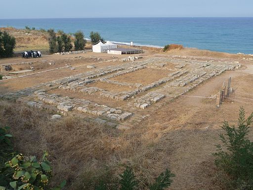 Temple in Caulonia