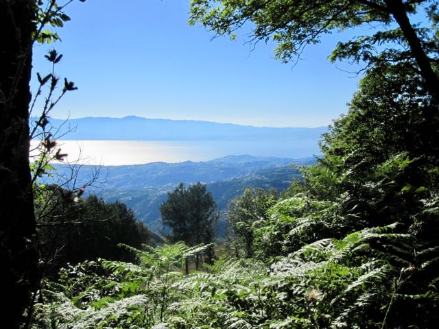 Strait of Messina, Aspromonte Mountains