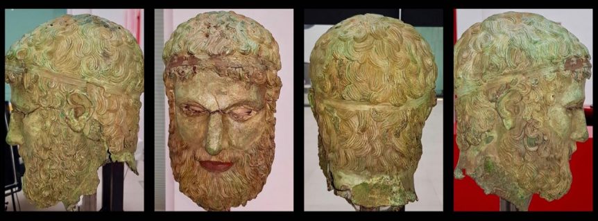 Head of Basilea, art restoration