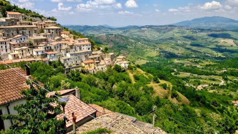 San Fele and its Beautiful Waterfalls in Basilicata, South Italy