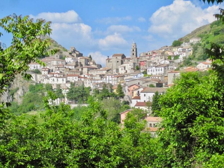 San Fele and its Beautiful Waterfalls in Basilicata, South Italy